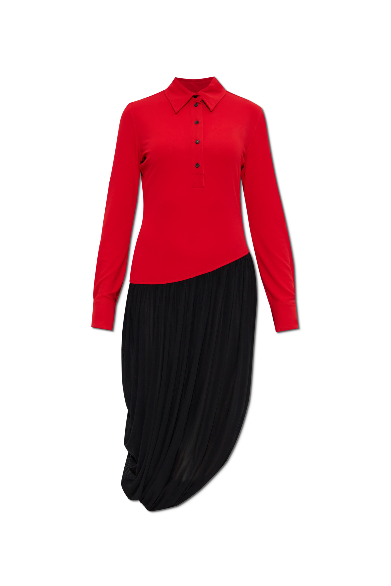 Red Dress with a side slit FERRAGAMO - Vitkac Italy